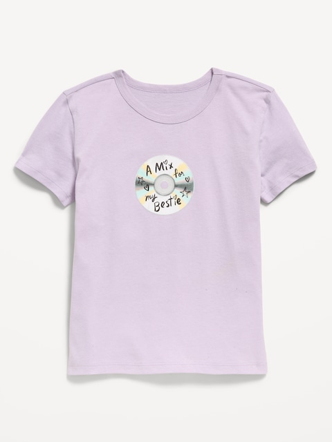 Short-Sleeve Graphic T-Shirt for Girls