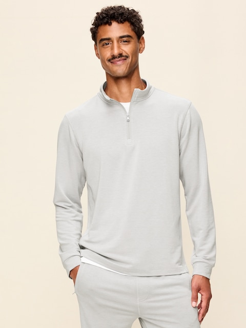 Recharge Knit Quarter-Zip Pullover
