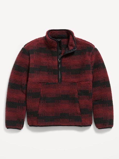 Sherpa Half-Zip Pullover for Boys