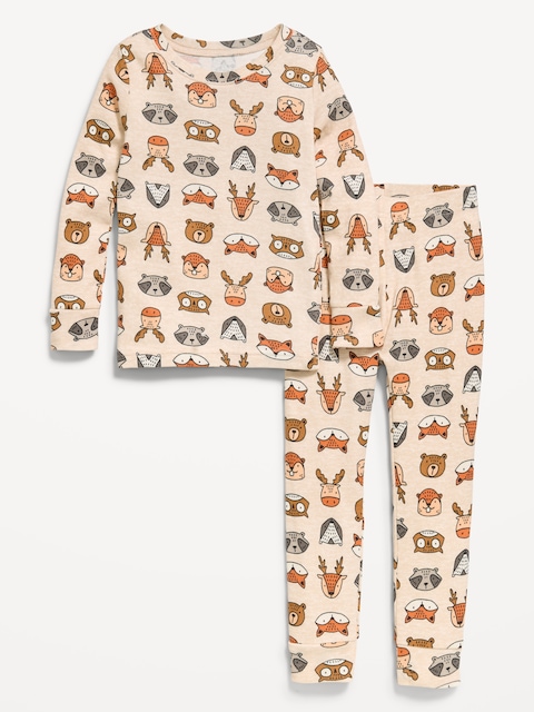 Unisex Snug-Fit Pajama Set for Toddler & Baby