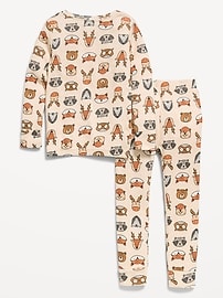 Image number 2 showing, Unisex Snug-Fit Pajama Set for Toddler & Baby