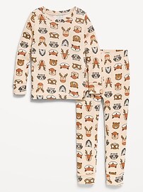 Image number 1 showing, Unisex Snug-Fit Pajama Set for Toddler & Baby