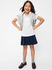 Image number 2 showing, School Uniform Ponte-Knit Pleated Skort for Girls