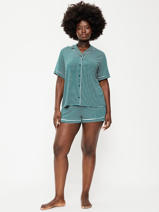 Image number 4 showing, Sunday Sleep Knit Jersey Short Set