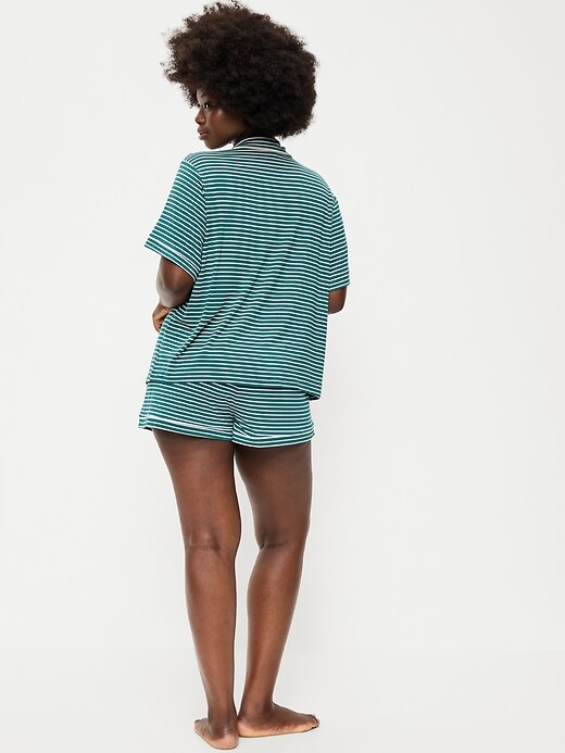 Image number 5 showing, Sunday Sleep Knit Jersey Short Set