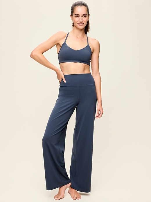 Image number 2 showing, High-Waisted StudioSmooth Wide-Leg Pants