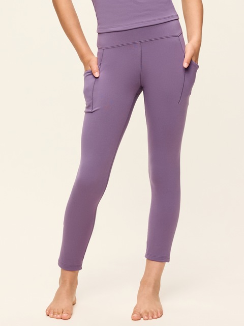 LEGGING STUDIOSMOOTH À TAILLE HAUTE LONGUEUR 7/8 POUR FILLE