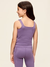 Image number 2 showing, StudioSmooth Longline Sports Bra for Girls