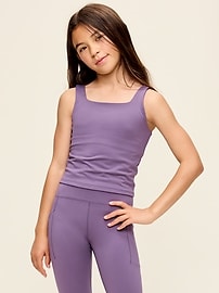 Image number 1 showing, StudioSmooth Longline Sports Bra for Girls