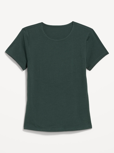 Hug Double-Layer Short-Sleeve Top