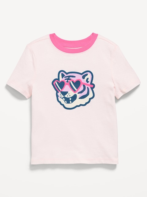 Short-Sleeve Graphic T-Shirt for Toddler Girls