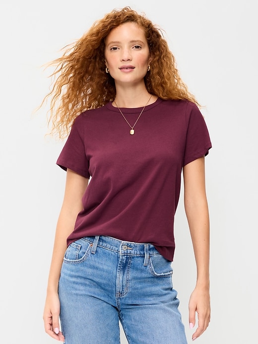 Image number 1 showing, EveryWear Crew-Neck T-Shirt