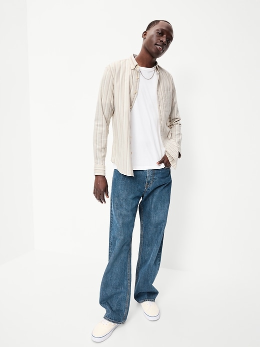L'image numéro 3 présente Chemise Oxford passe-partout coupe classique