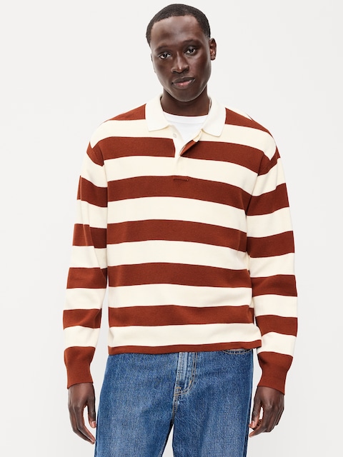 Long-Sleeve Rugby Polo
