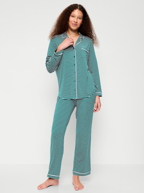 ENSEMBLE PANTALON EN TRICOT DE JERSEY GRASSE MATINÉE