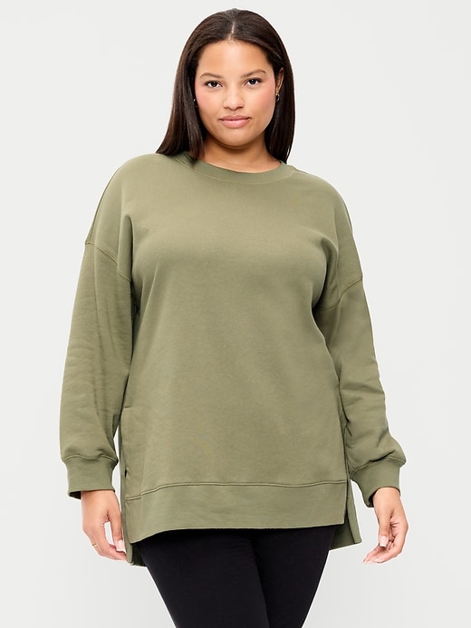 Image number 3 showing, SoComfy Relaxed Tunic Sweatshirt
