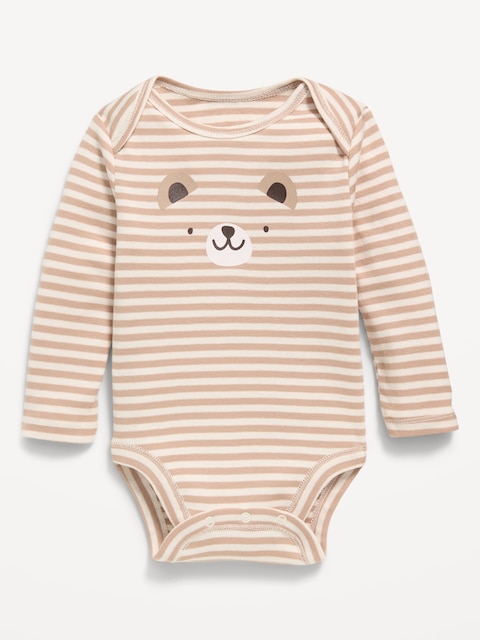 Long-Sleeve Graphic Bodysuit for Baby
