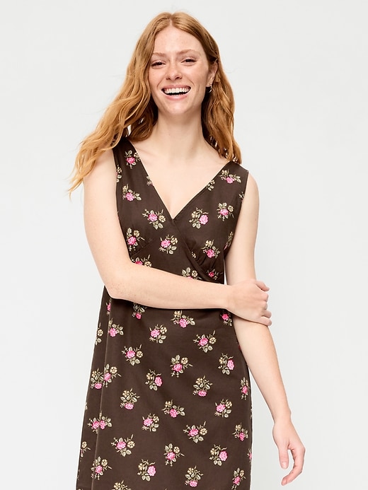 Image number 3 showing, Sleeveless A-Line Mini Dress