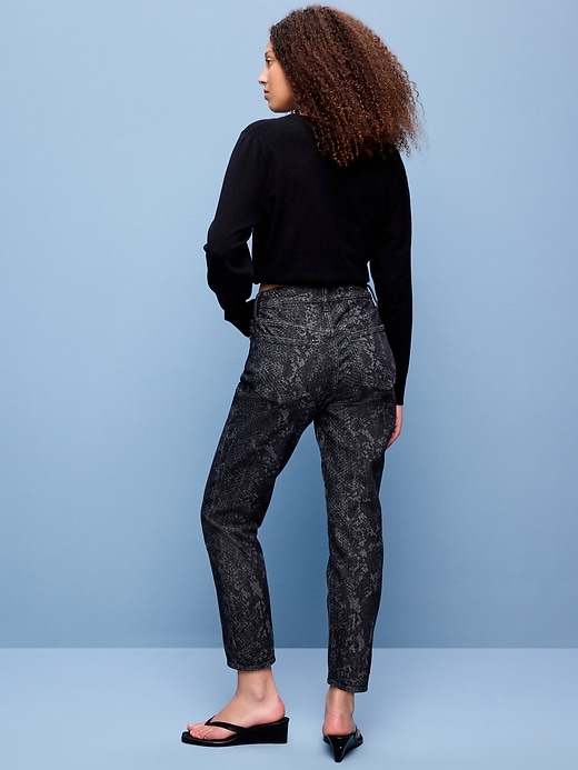 L'image numéro 3 présente Jean OG droit à taille haute longueur cheville
