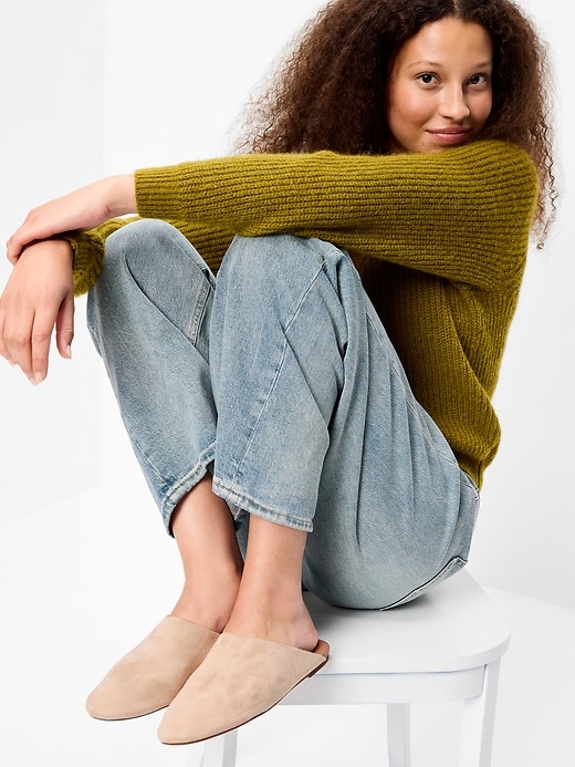 Image number 2 showing, Faux-Suede Mule Clogs for Women