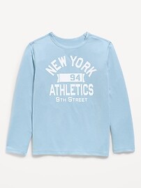 Image number 1 showing, CloudMotion Long-Sleeve Performance T-Shirt for Boys