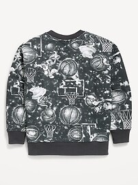 Image number 2 showing, Space Jam™ Gender-Neutral Oversized Graphic Sweatshirt for Kids