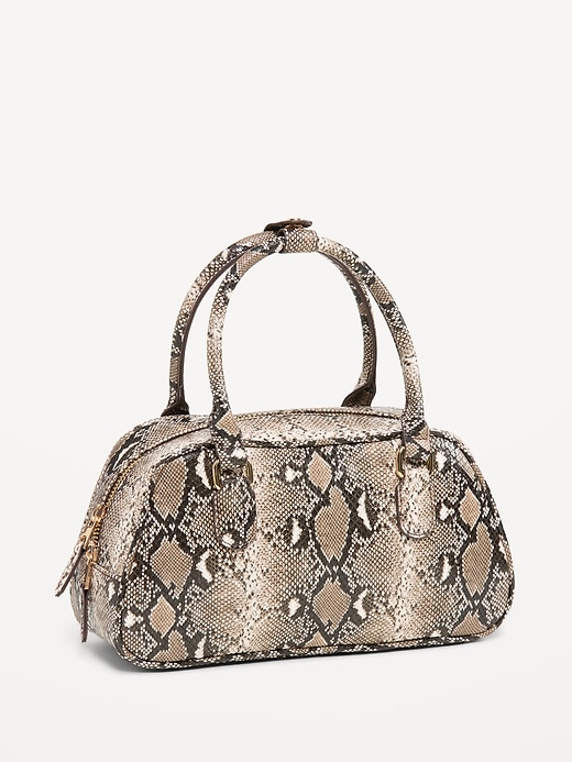 Image number 1 showing, Mini Bowler Bag