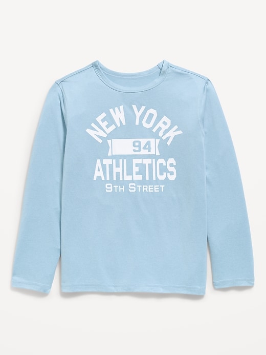 Image number 2 showing, CloudMotion Long-Sleeve Performance T-Shirt for Boys