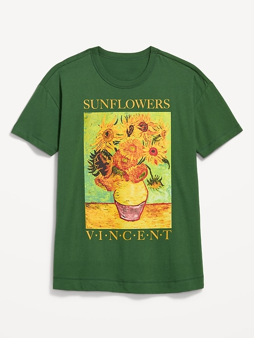 Image number 1 showing, Vincent Van Gogh Oversized Tunic T-Shirt