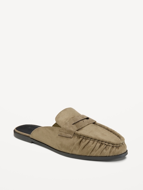 Loafer Mule Shoes for Women