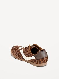 Image number 4 showing, Faux-Suede Lace-Up Sneakers for Girls