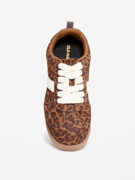 Image number 2 showing, Faux-Suede Lace-Up Sneakers for Girls