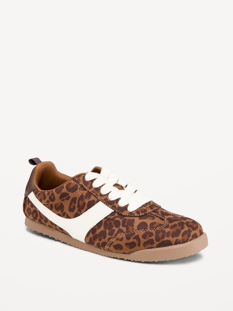 CHAUSSURES DE SPORT LACÉES EN SUÉDINE POUR FILLE