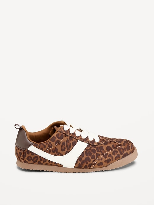Image number 3 showing, Faux-Suede Lace-Up Sneakers for Girls