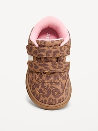Image number 2 showing, Double Secure-Strap Faux-Suede Sneakers for Toddler Girls