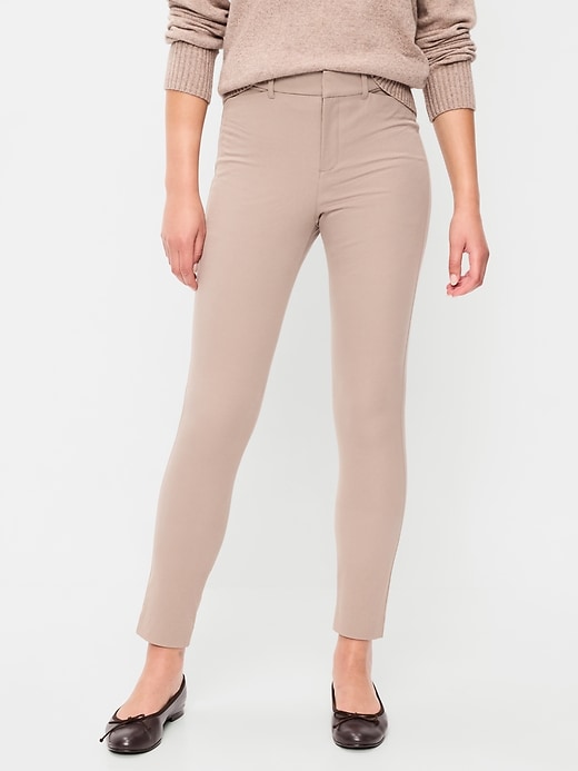 Image number 2 showing, High-Waisted Pixie Skinny Ankle Pants