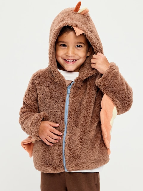 Sherpa Critter Unisex Hooded Jacket for Toddler