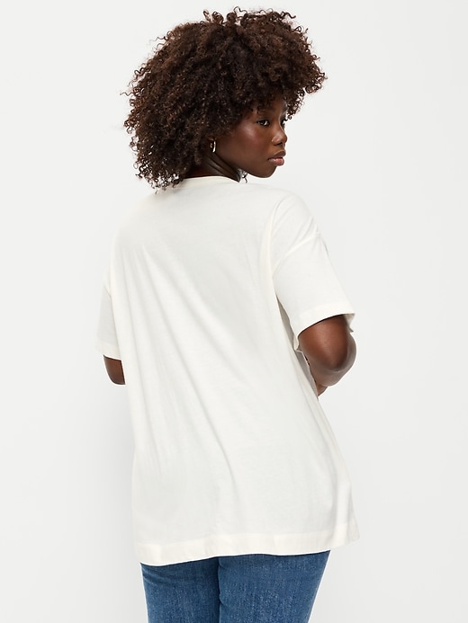 Image number 7 showing, Oversized Graphic Tunic T-Shirt