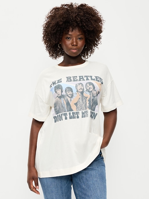 Image number 6 showing, Oversized Graphic Tunic T-Shirt