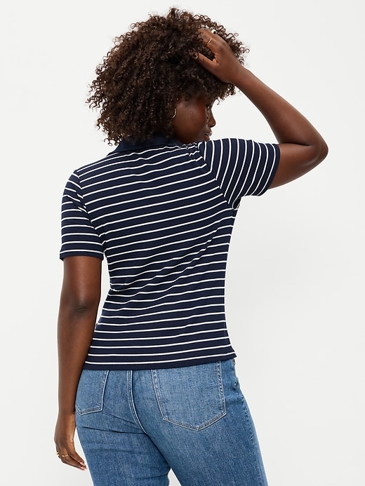 Image number 6 showing, Keyhole Polo Top