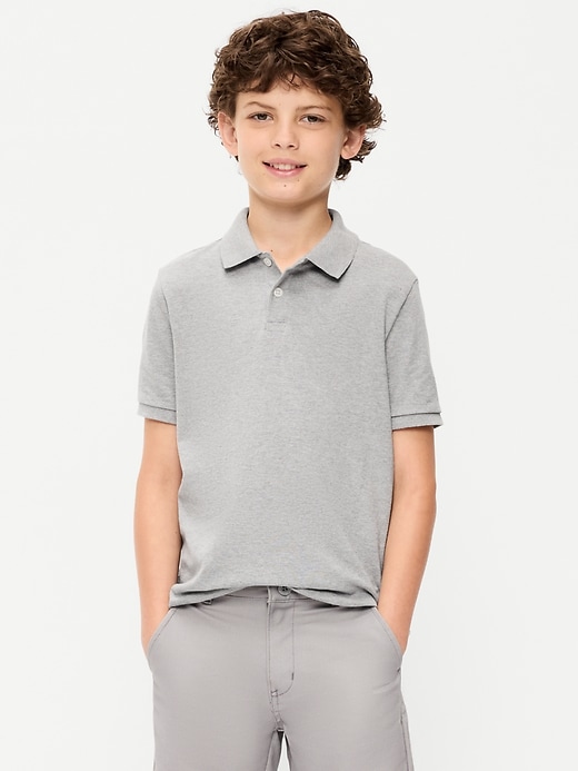 School Uniform Pique Polo Shirt