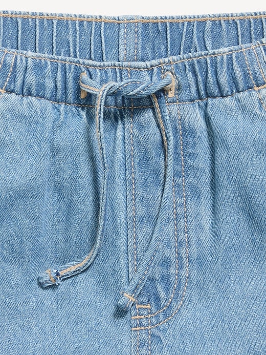 Image number 3 showing, Pull-On Super Baggy Wide-Leg Denim Jeans for Girls
