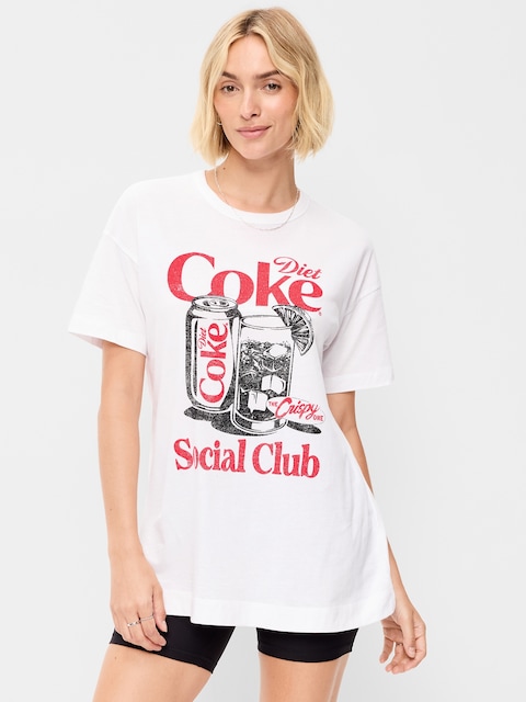 Coca Cola® Oversized Tunic T-Shirt