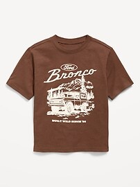 Image number 1 showing, Ford Bronco™ Oversized Unisex Graphic T-Shirt for Toddler