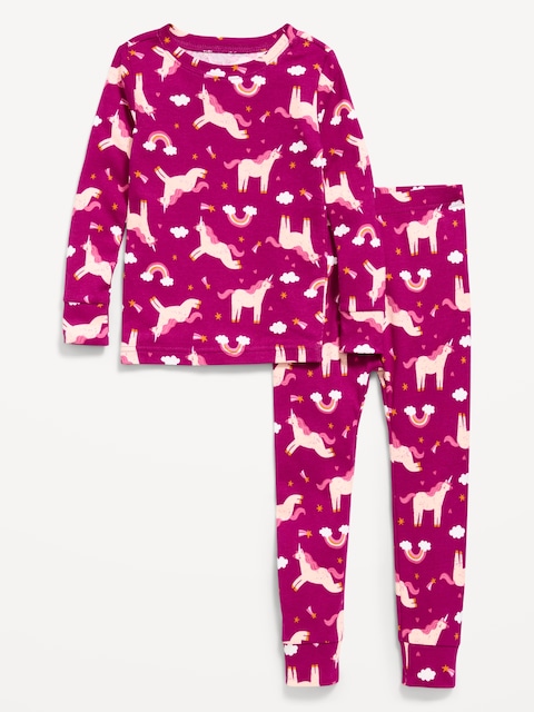 Unisex Snug-Fit Pajama Set for Toddler & Baby