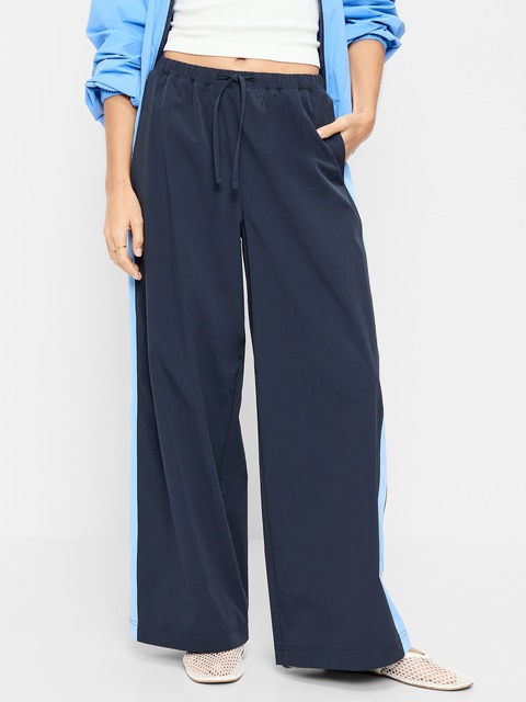 High-Waisted TrekTech Lightweight Woven Active Pants