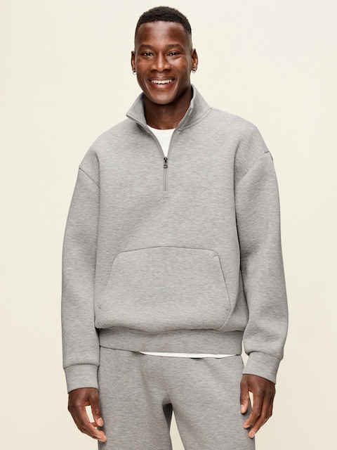 Bounce Fleece Oversized Half-Zip Pullover