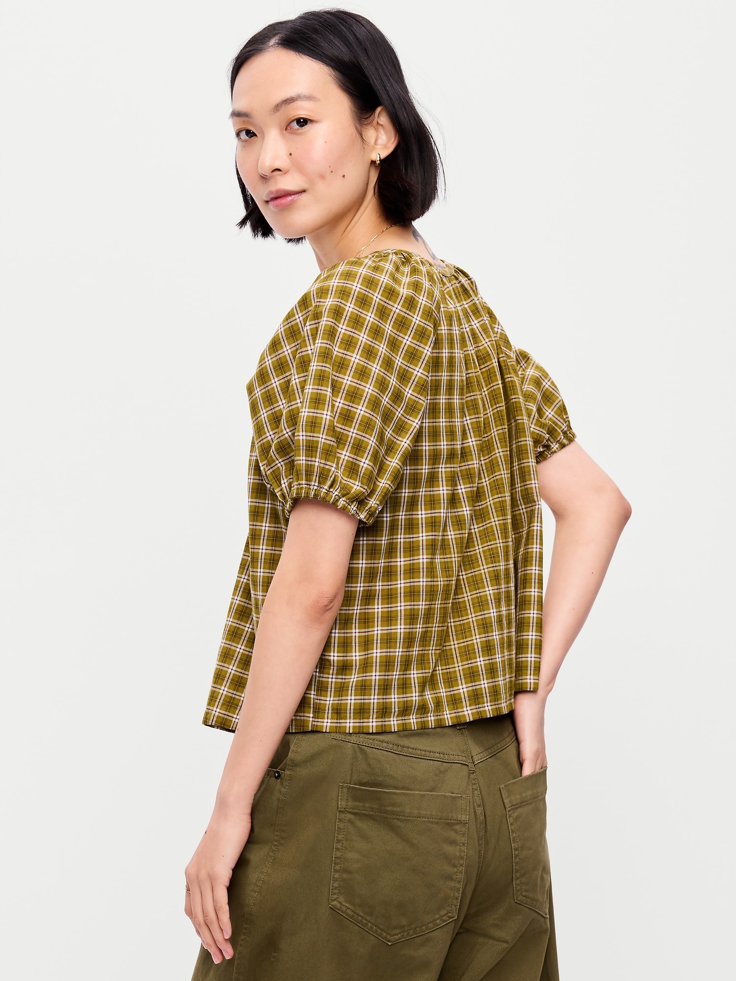 Airy Button-Down Top