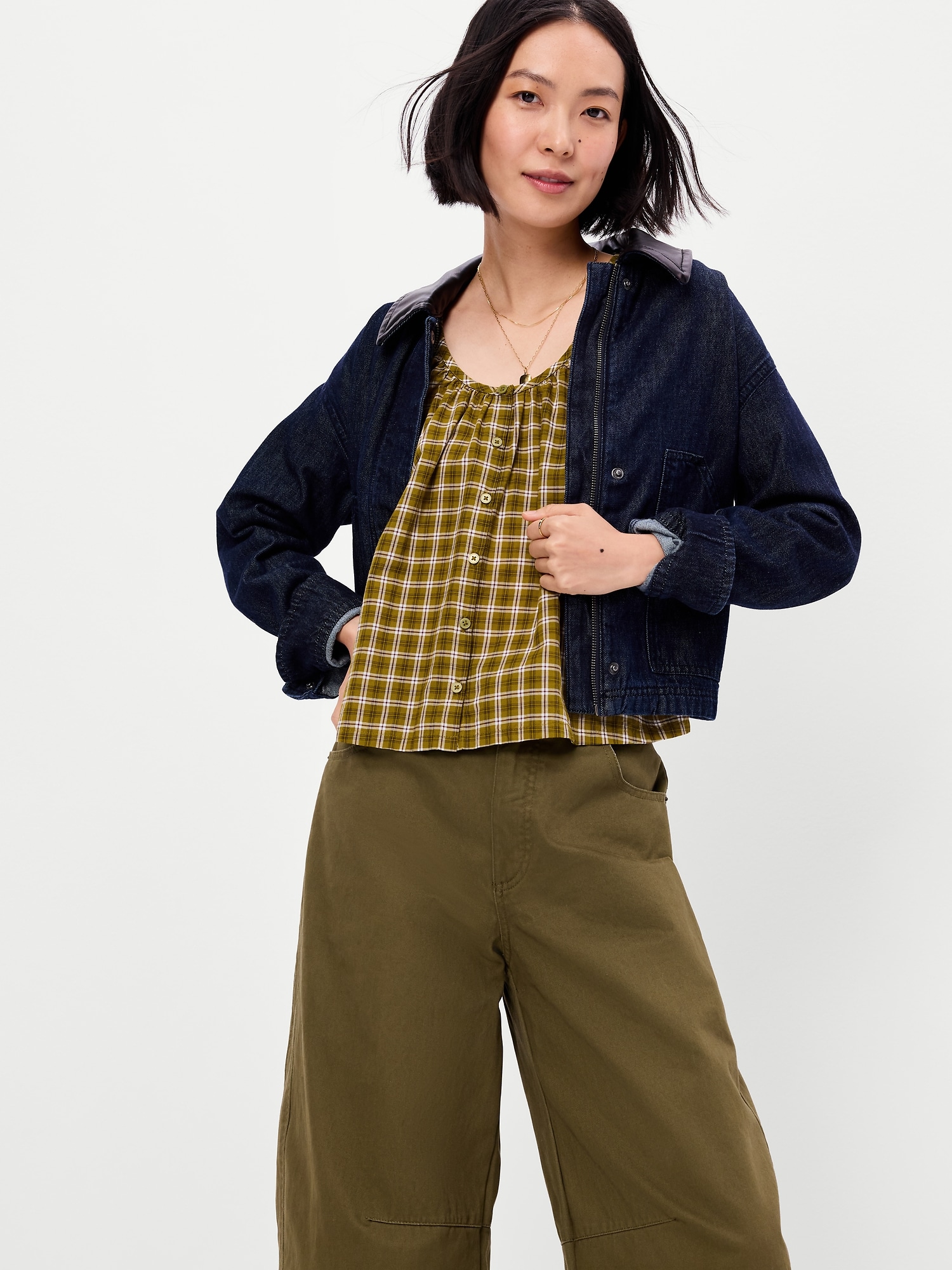 Airy Button-Down Top