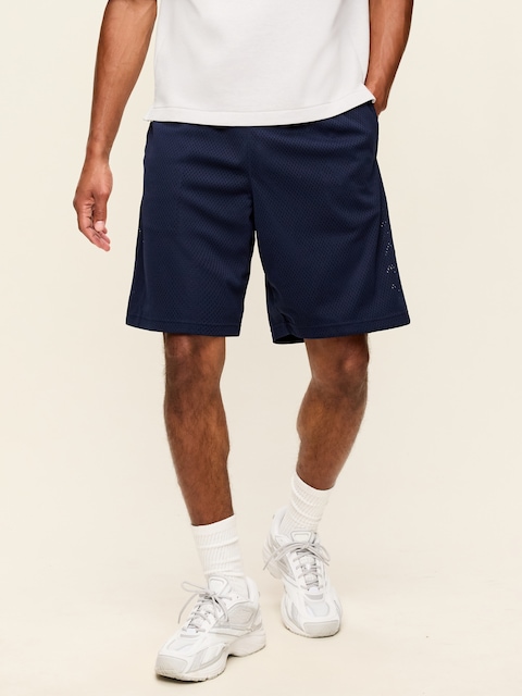 Baggy Mesh Shorts -- 9-inch inseam